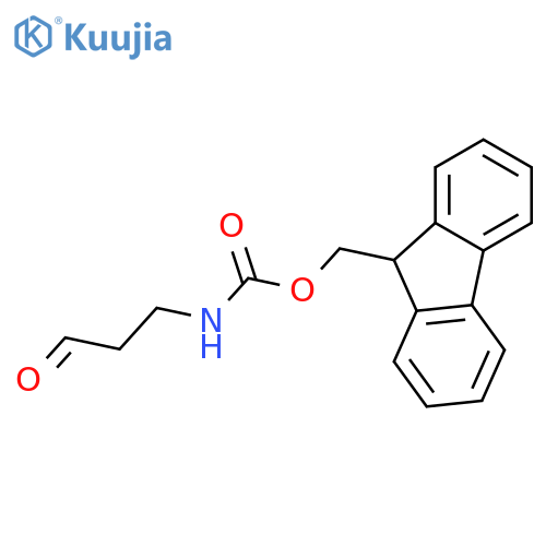 N-(3-Oxopropyl)-carbamic Acid 9H-Fluoren-9-ylmethyl Ester structure
