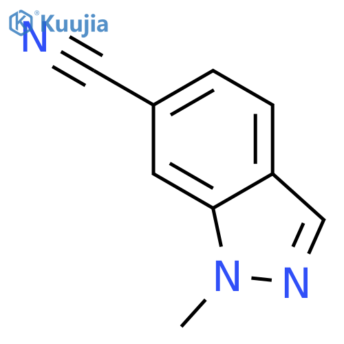 1-methylindazole-6-carbonitrile structure