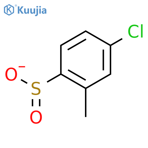 Benzenesulfinic acid,4-chloro-, methyl ester structure