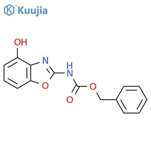 benzyl N-(4-hydroxy-1,3-benzoxazol-2-yl)carbamate structure