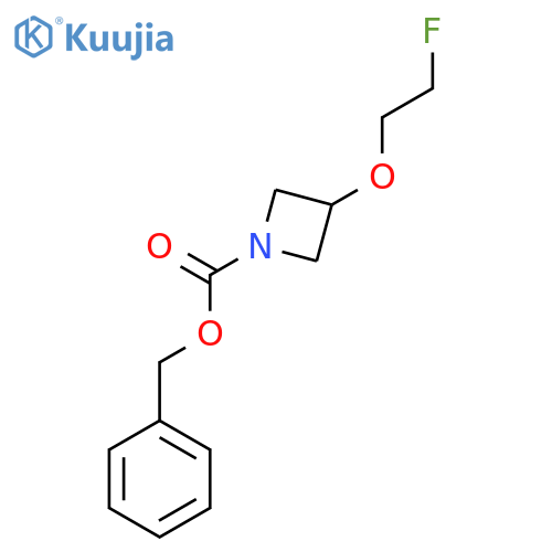 Benzyl 3-(2-fluoroethoxy)azetidine-1-carboxylate structure