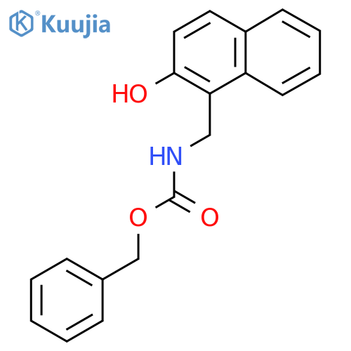benzyl N-(2-hydroxynaphthalen-1-yl)methylcarbamate structure