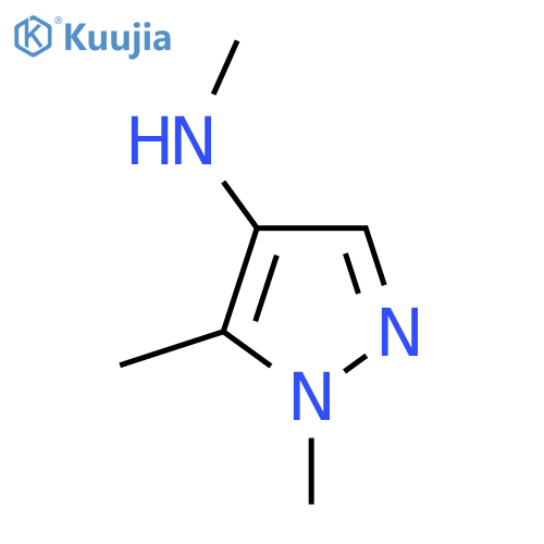 N,1,5-trimethyl-1H-pyrazol-4-amine structure
