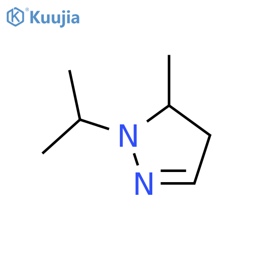 1H-Pyrazole,4,5-dihydro-5-methyl-1-(1-methylethyl)- structure