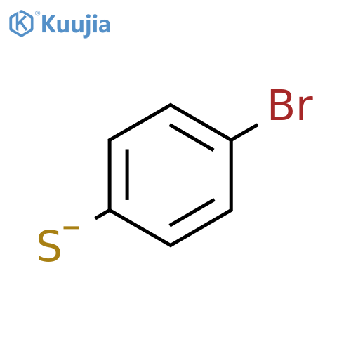 Benzenethiol, 4-bromo-, ion(1-) structure