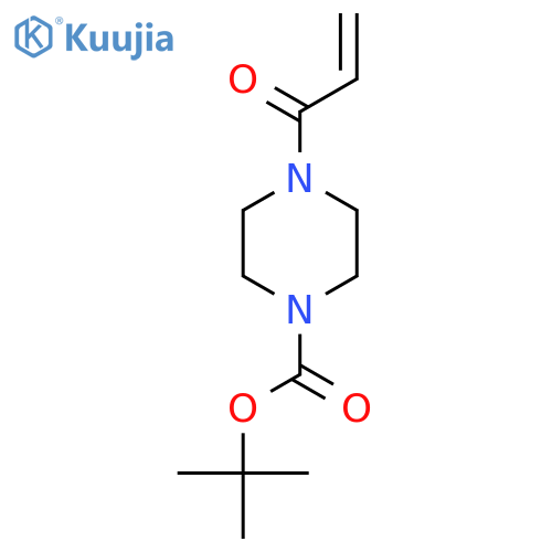 tert-Butyl 4-acryloylpiperazine-1-carboxylate structure