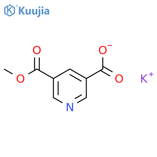 5-(Methoxycarbonyl)nicotinic Acid Potassium Salt structure
