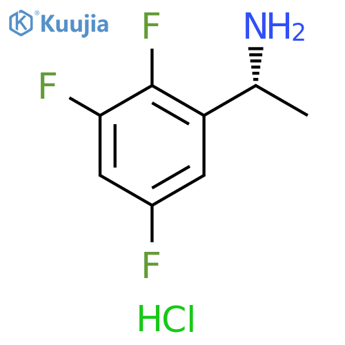 (R)-1-(2,3,5-Trifluorophenyl)ethanamine hydrochloride structure