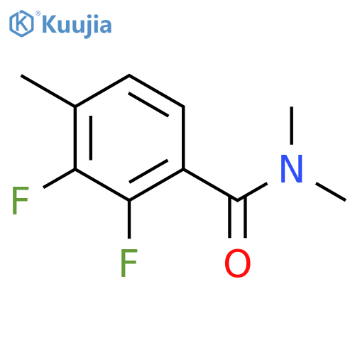 2,3-difluoro-N,N,4-trimethylbenzamide structure