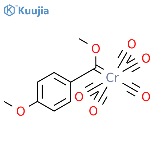 pentacarbonyl[(methoxy)(4-methoxybenzylidene)]chromium(0) structure