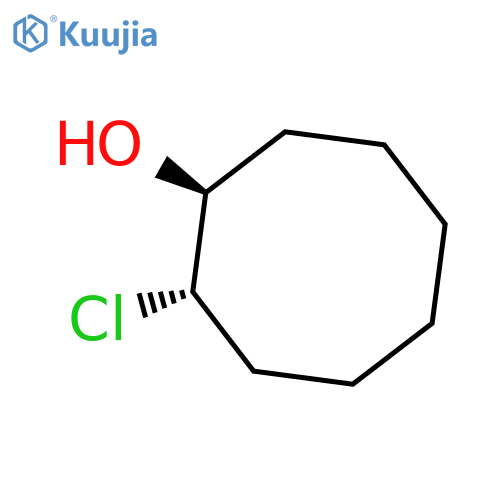 Cyclooctanol, 2-chloro-, (1S,2S)- structure