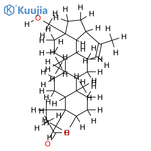 Betulin-3-acetat structure