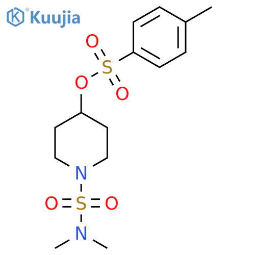 1-(Dimethylsulfamoyl)piperidin-4-yl 4-methylbenzene-1-sulfonate structure
