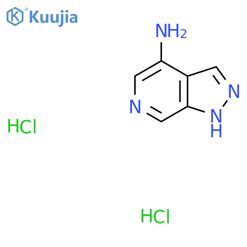 1H-pyrazolo[3,4-c]pyridin-4-amine dihydrochloride structure