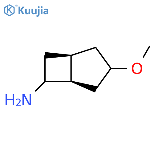 rac-(1R,5S)-3-methoxybicyclo[3.2.0]heptan-6-amine structure
