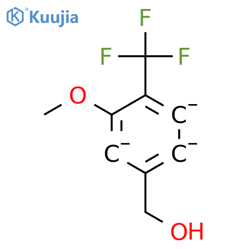 3-Methoxy-4-(trifluoromethyl)benzyl alcohol structure