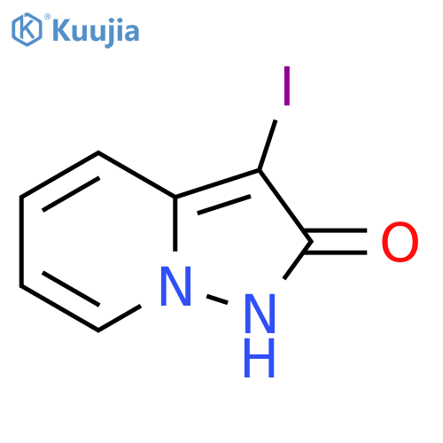 3-iodo-1H,2H-pyrazolo[1,5-a]pyridin-2-one structure