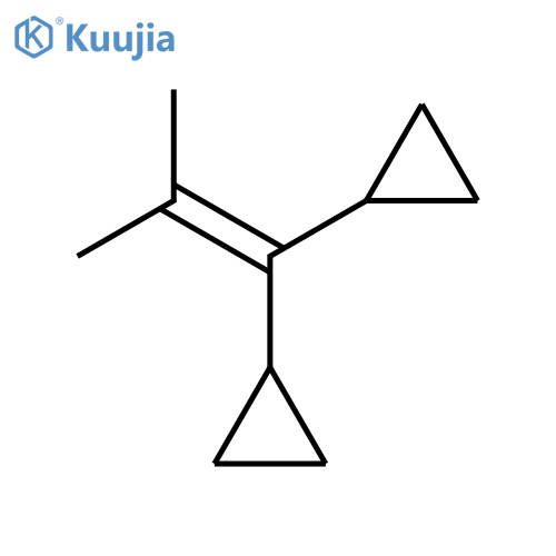 Cyclopropane,1,1'-(2-methyl-1-propenylidene)bis- (9CI) structure
