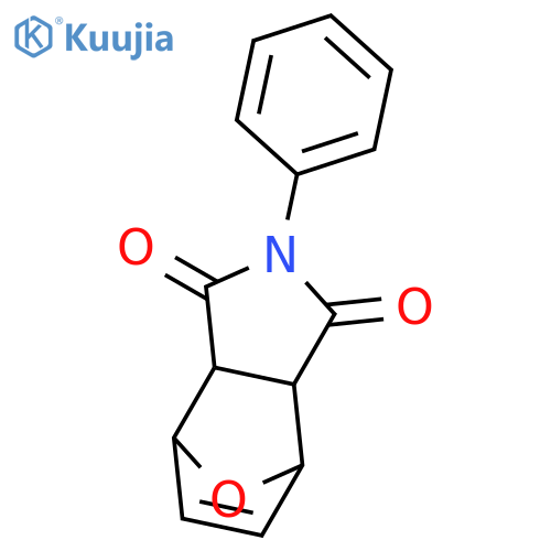 2-phenyl-3a,4,7,7a-tetrahydro-octahydro-1h-4,7-epoxyisoindole-1,3-dione structure