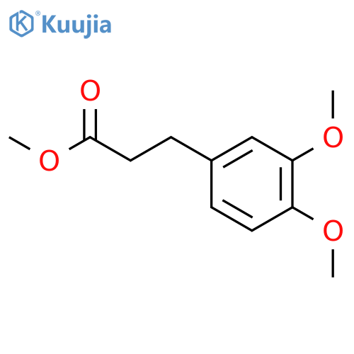 Methyl 3-(3’,4’-Dimethoxyphenyl)propanoate structure