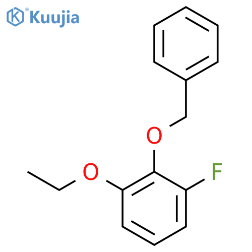2-(Benzyloxy)-1-ethoxy-3-fluorobenzene structure