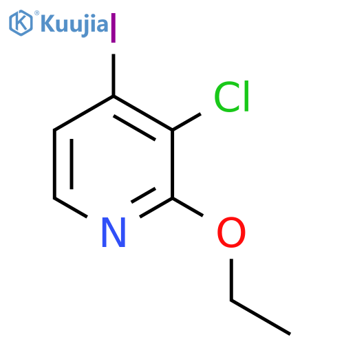 3-Chloro-2-ethoxy-4-iodo-pyridine structure