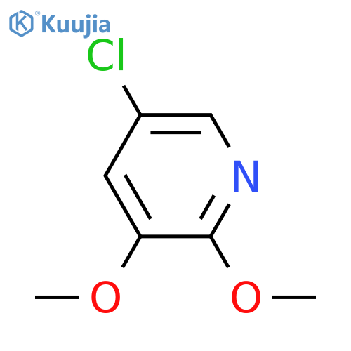 5-Chloro-2,3-dimethoxypyridine structure