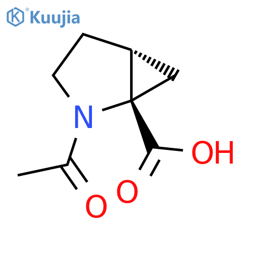 2-Azabicyclo[3.1.0]hexane-1-carboxylic acid, 2-acetyl-, (1S,5R)-  structure