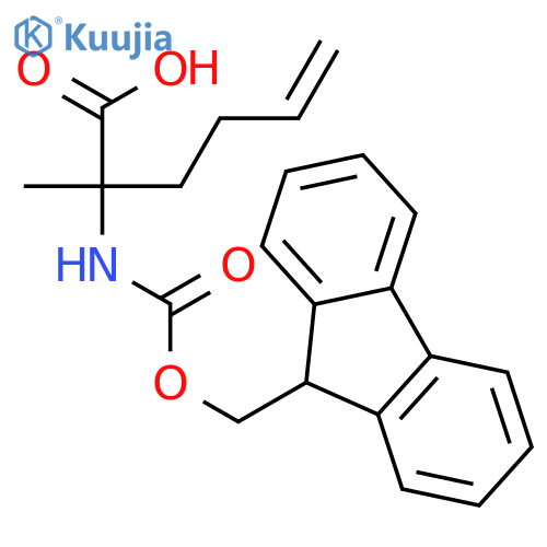 Fmoc-a-Me-Gly(Butenyl)-OH structure