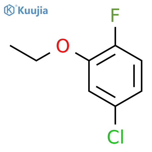 4-Chloro-2-ethoxy-1-fluorobenzene structure
