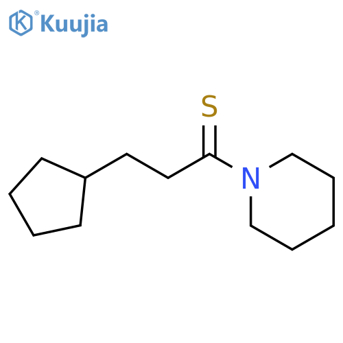 3-Cyclopentylpropionyl Piperidine Thioamide structure