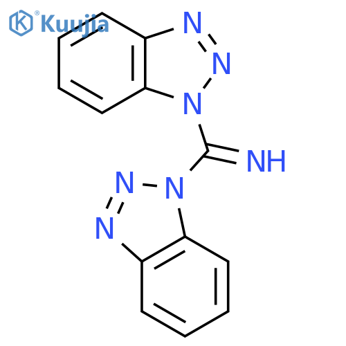 Bis(1h-benzod1,2,3triazol-1-yl)methanimine structure