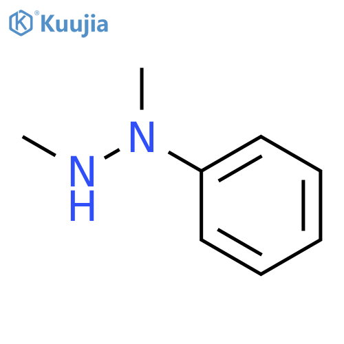 Hydrazine,1,2-dimethyl-1-phenyl- structure