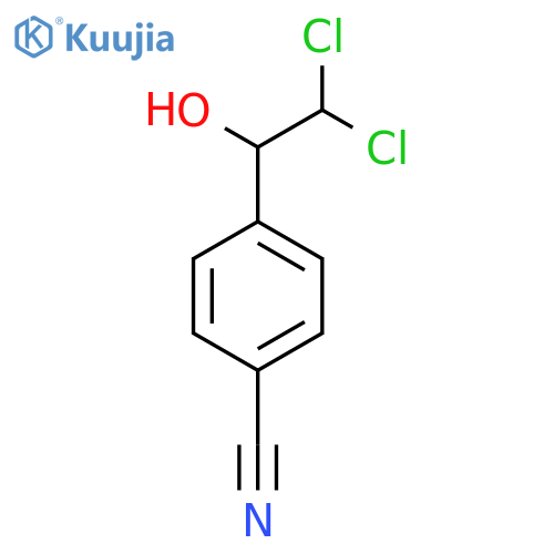 4-(2,2-Dichloro-1-hydroxyethyl)benZonitrile structure