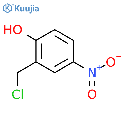 2-Hydroxy-5-nitrobenzyl Chloride structure