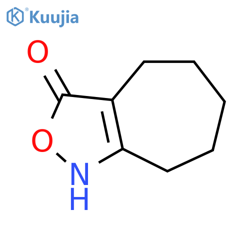 3H-Cyclohept[c]isoxazol-3-one,1,4,5,6,7,8-hexahydro- structure