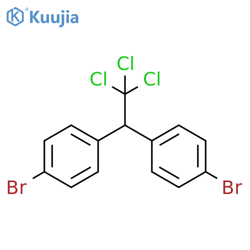 1-Bromo-4-1-(4-bromophenyl)-2,2,2-trichloroethylbenzene structure