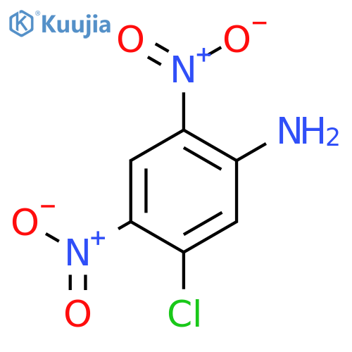 Benzenamine,5-chloro-2,4-dinitro- structure