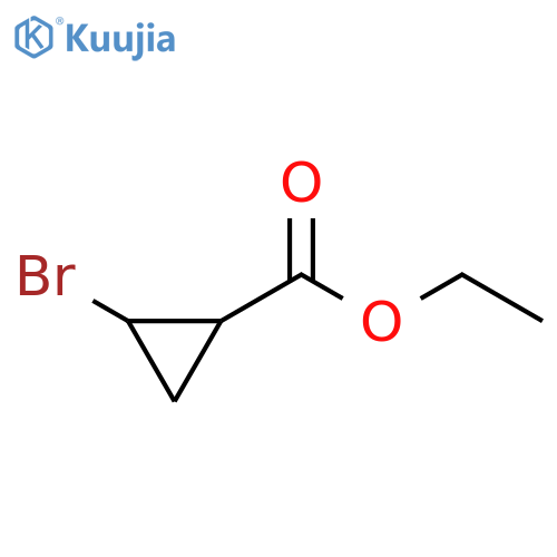 Ethyl 2-bromocyclopropanecarboxylate structure