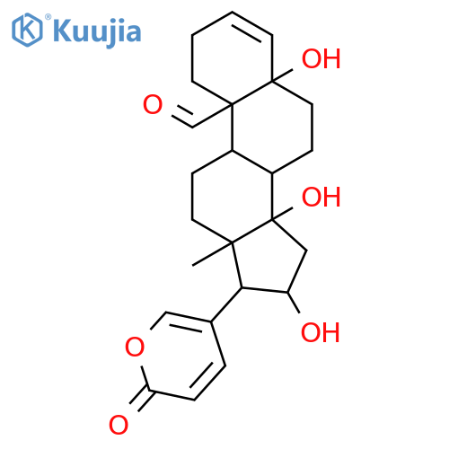 Bufa-3,20,22-trienolide,5,14,16-trihydroxy-19-oxo-, (5b,16b)- (9CI) structure