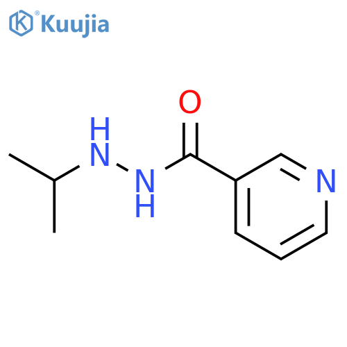 3-Pyridinecarboxylicacid, 2-(1-methylethyl)hydrazide structure