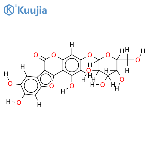 3-O-beta-D-Glucopyranoside-Desmethylwedelolatone structure