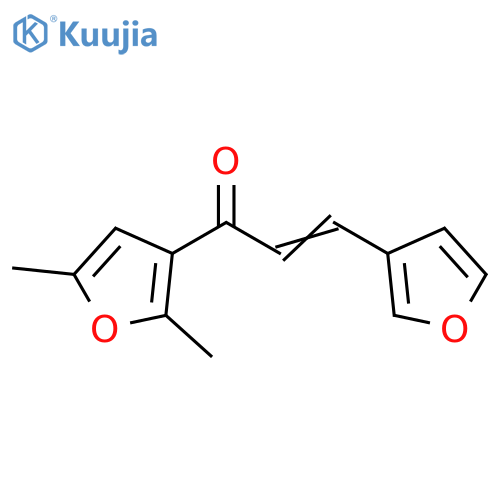 (E)-1-(2,5-DIMETHYL-3-FURYL)-3-(3-FURYL)-2-PROPEN-1-ONE structure