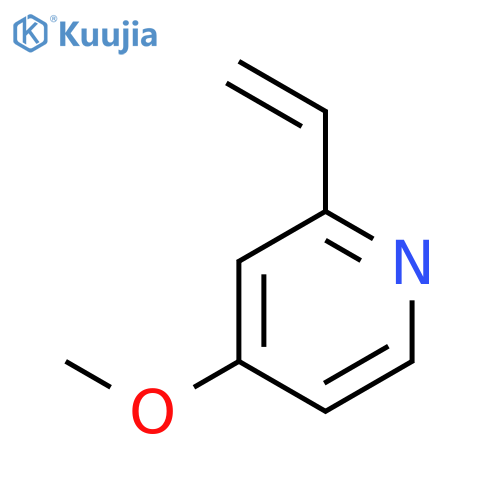 4-Methoxy-2-vinylpyridine structure