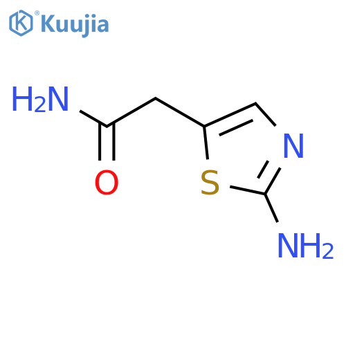 2-(2-Aminothiazol-5-yl)acetamide structure