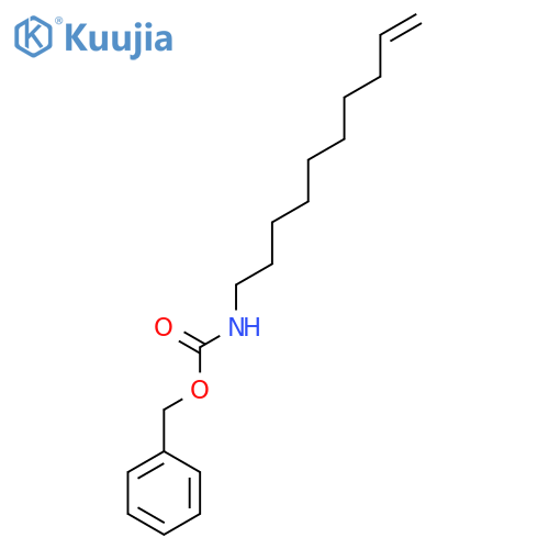 benzyl N-(dec-9-en-1-yl)carbamate structure