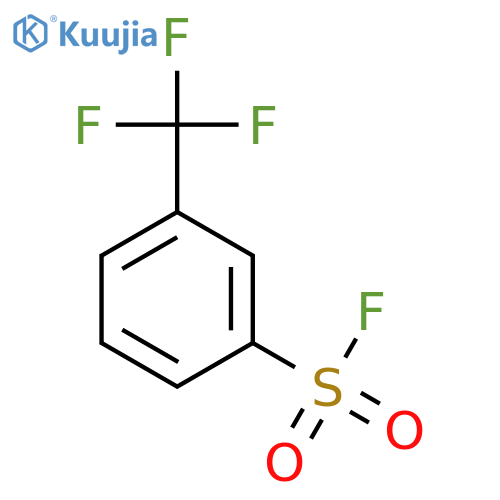 3-(trifluoromethyl)benzene-1-sulfonyl fluoride structure