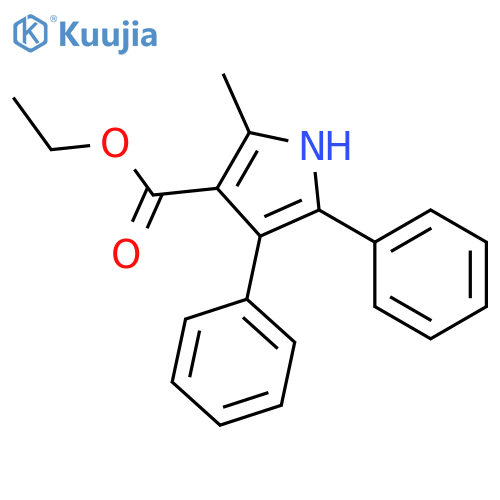 Ethyl 4,5-Diphenyl-2-methyl-3-pyrrolecarboxylate structure