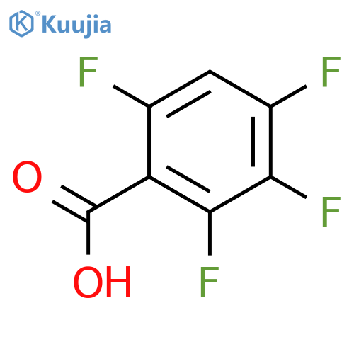 2,3,4,6-Tetrafluorobenzoic acid structure