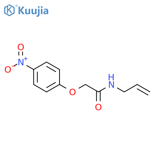 2-(4-nitrophenoxy)-N-(prop-2-en-1-yl)acetamide structure
